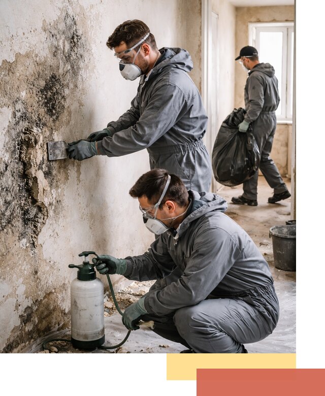 Удаление плесени со стен профессионально в Северодвинске