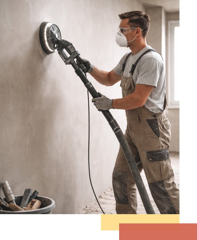 Профессиональная шлифовка стен в Северодвинске быстро и качественно