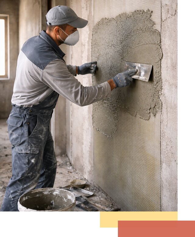 Штукатурка стен по сетке в Северодвинске под ключ качественно и быстро