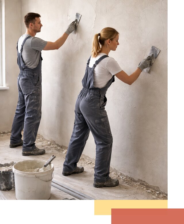 Штукатурка стен под обои в Северодвинске профессионально и быстро