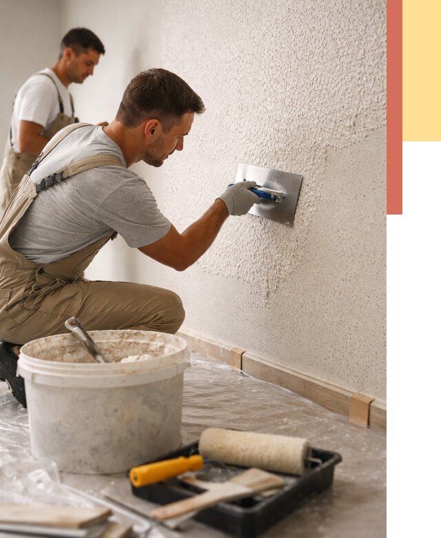 Нанесение жидких обоев в Северодвинске от 7591 руб./м2 — быстро и недорого | ОТДЕЛОЧНИК-Свр