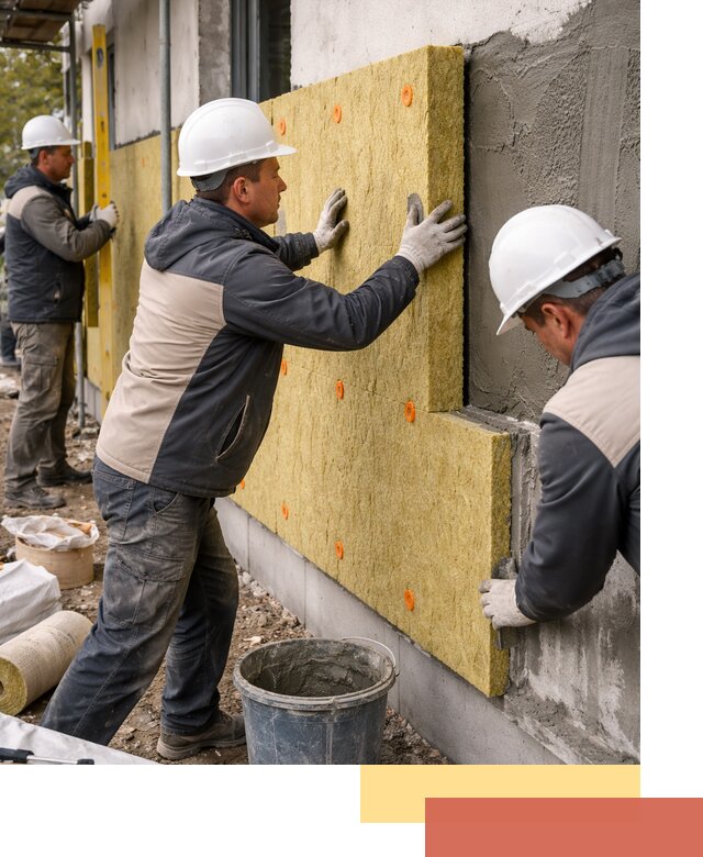 Утепление стен минватой в Северодвинске — тепло и звукоизоляция