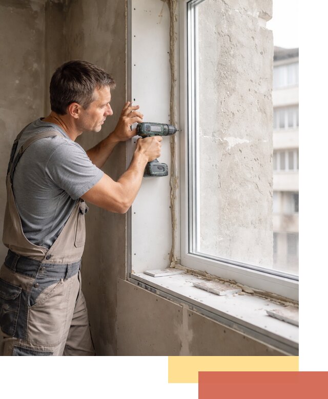 Монтаж гипсокартонных откосов в Северодвинске под ключ