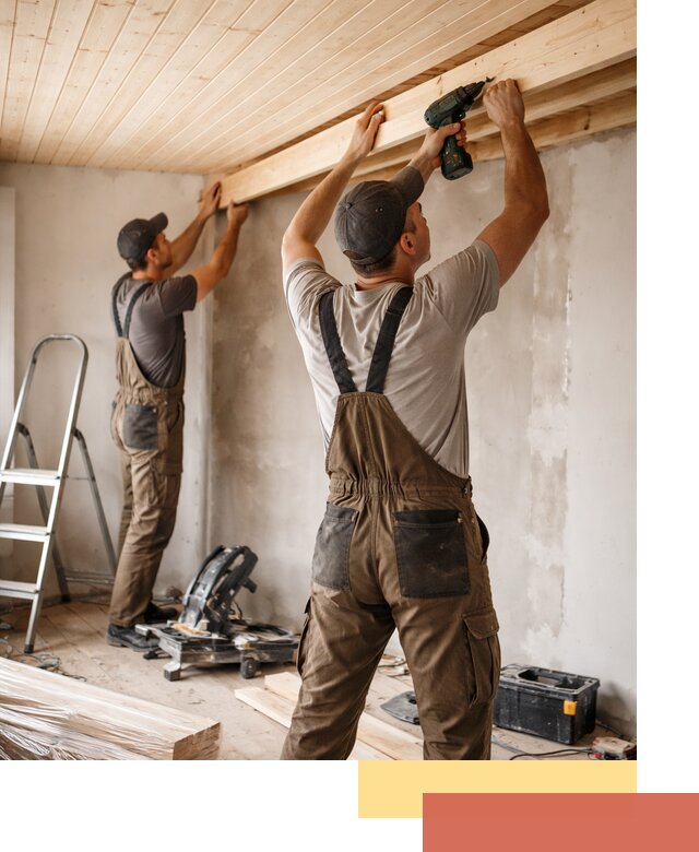 Монтаж потолка из вагонки в Северодвинске профессионально и аккуратно