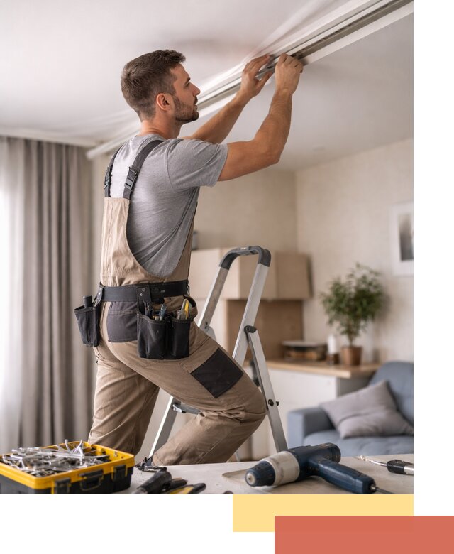 Ремонт натяжных потолков в Северодвинске — качественно и оперативно