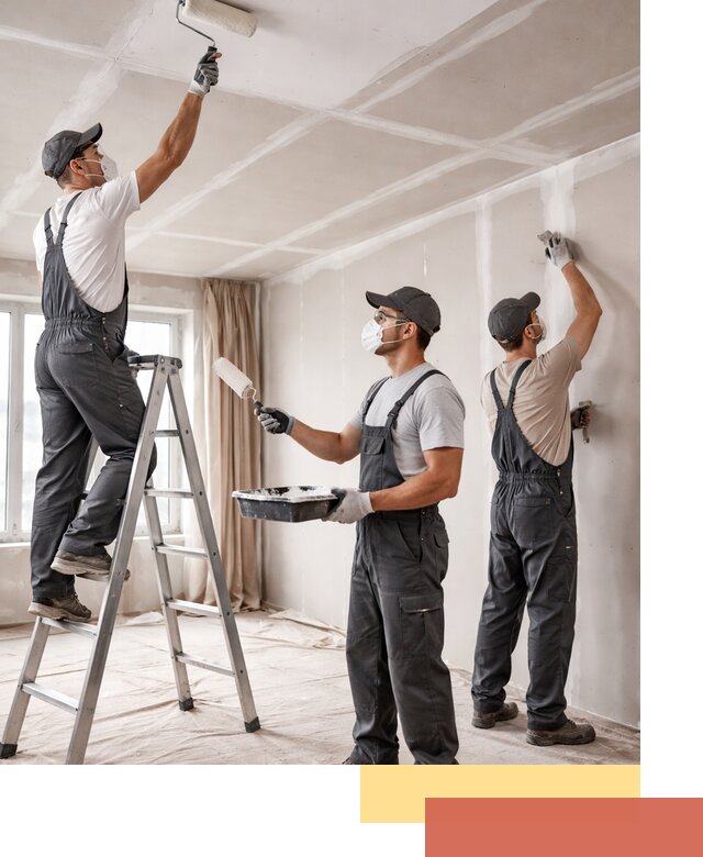 Покраска потолка из гипсокартона в Северодвинске качественно и недорого