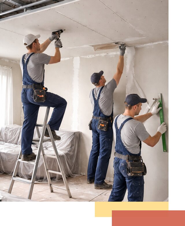 Профессиональная отделка потолка в Северодвинске быстро и качественно