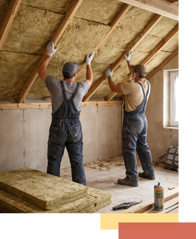 Утепление потолка минеральной ватой в Северодвинске