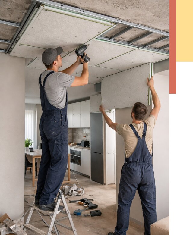 Шумоизоляция потолка панелями зипс в Северодвинске от 1872 руб. под ключ | ОТДЕЛОЧНИК-Свр